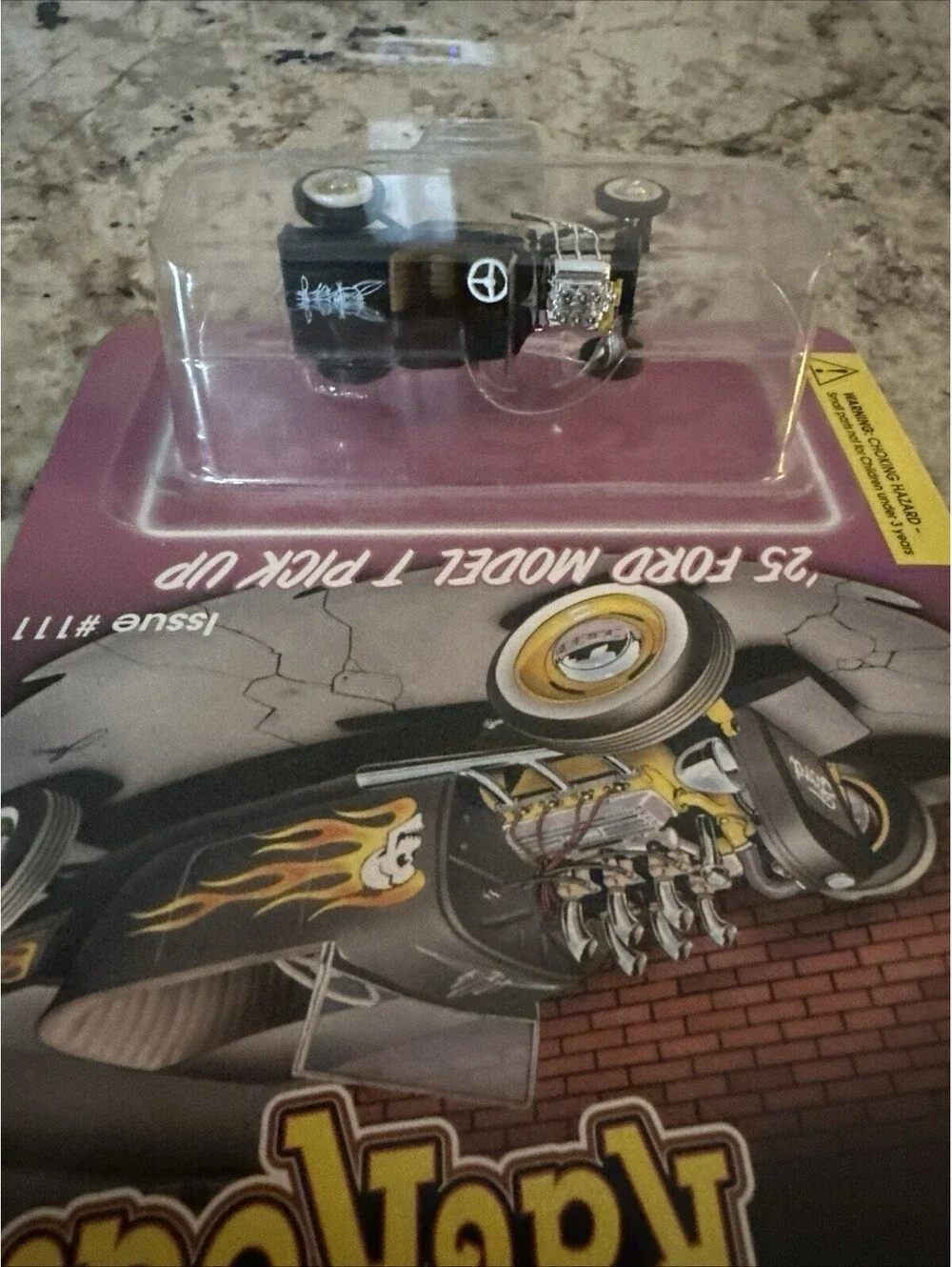Revell 1925 Ford Model T Pick Up black Rat Rods Issue #111 1:64 READ DESCRIPTION